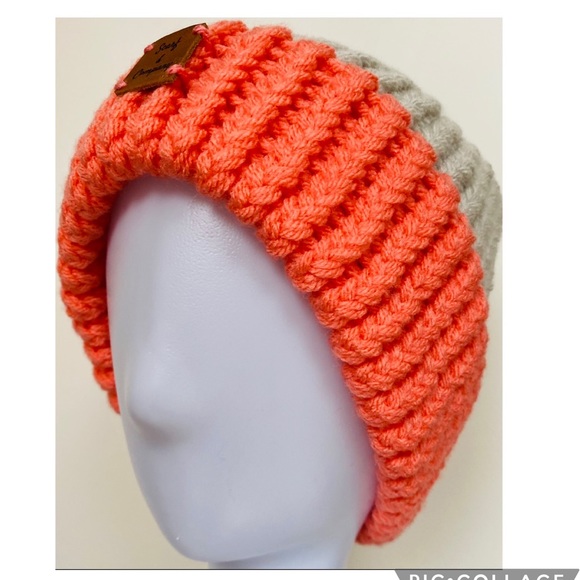 NWT Loom Knitted Hats, Warm, cozy, Knitting, Hats,Unisex item,Handmade by Seller - Picture 1 of 4